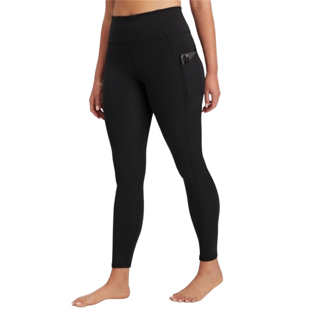 Fabletics L Black Oasis PureLuxe High Waisted Legging